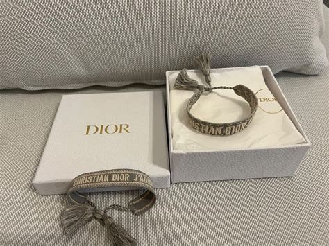 dior armband stoff grau|Designer Armbänder & Armeifen für Damen .